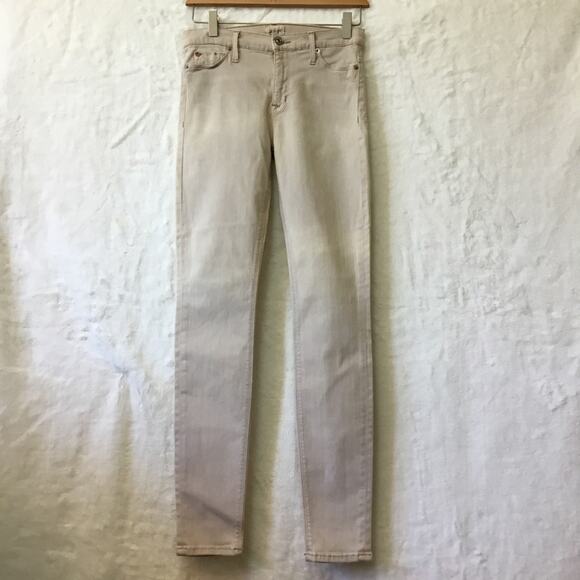 Hudson Denim - Hudson Beige Skinny Jeans